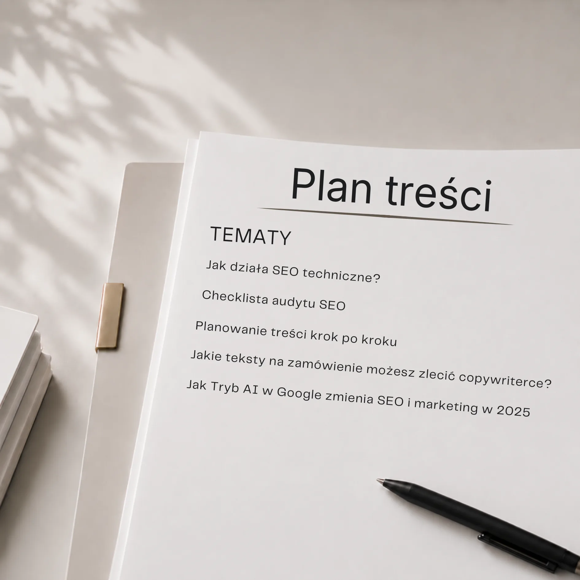Strategia i content plan