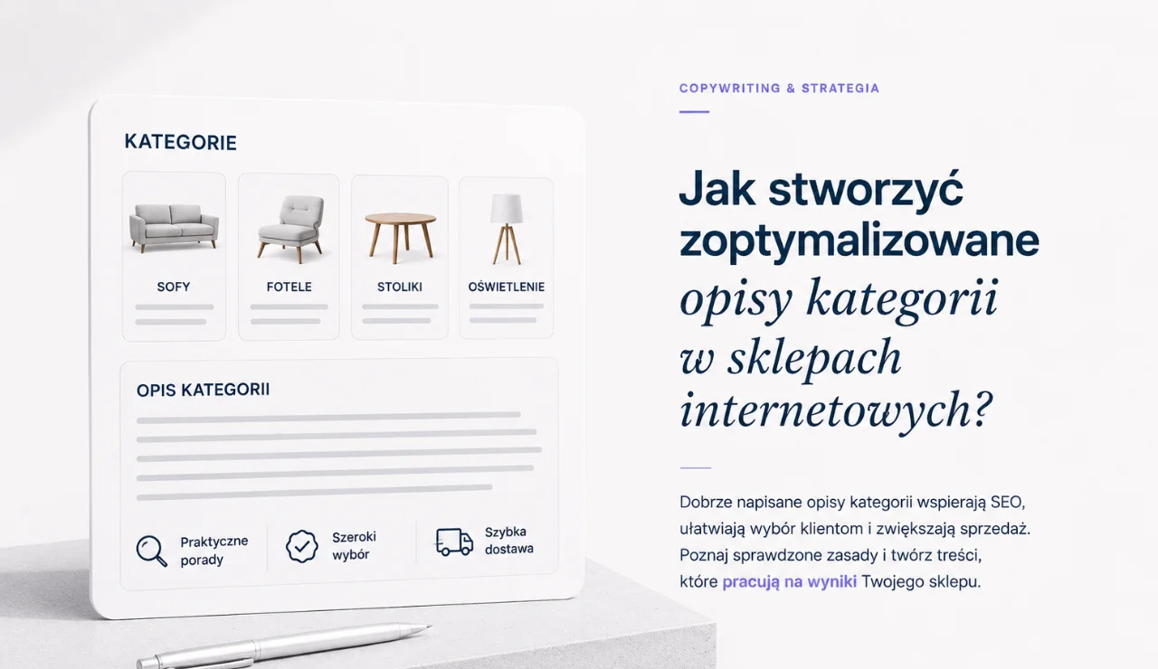 Jak stworzyć zoptymalizowane opisy kategorii w sklepach internetowych?