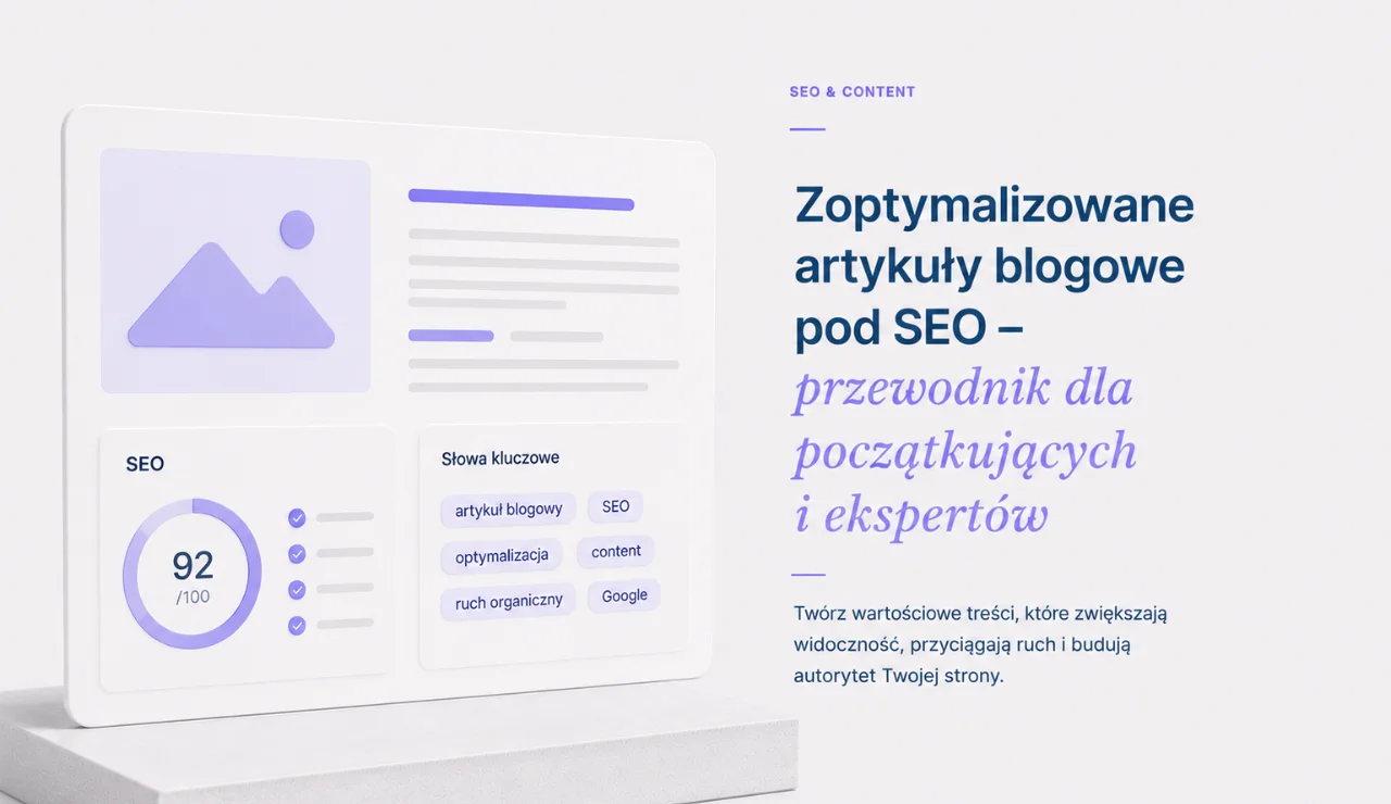 Zoptymalizowane artykuły blogowe pod SEO – przewodnik dla początkujących i ekspertów