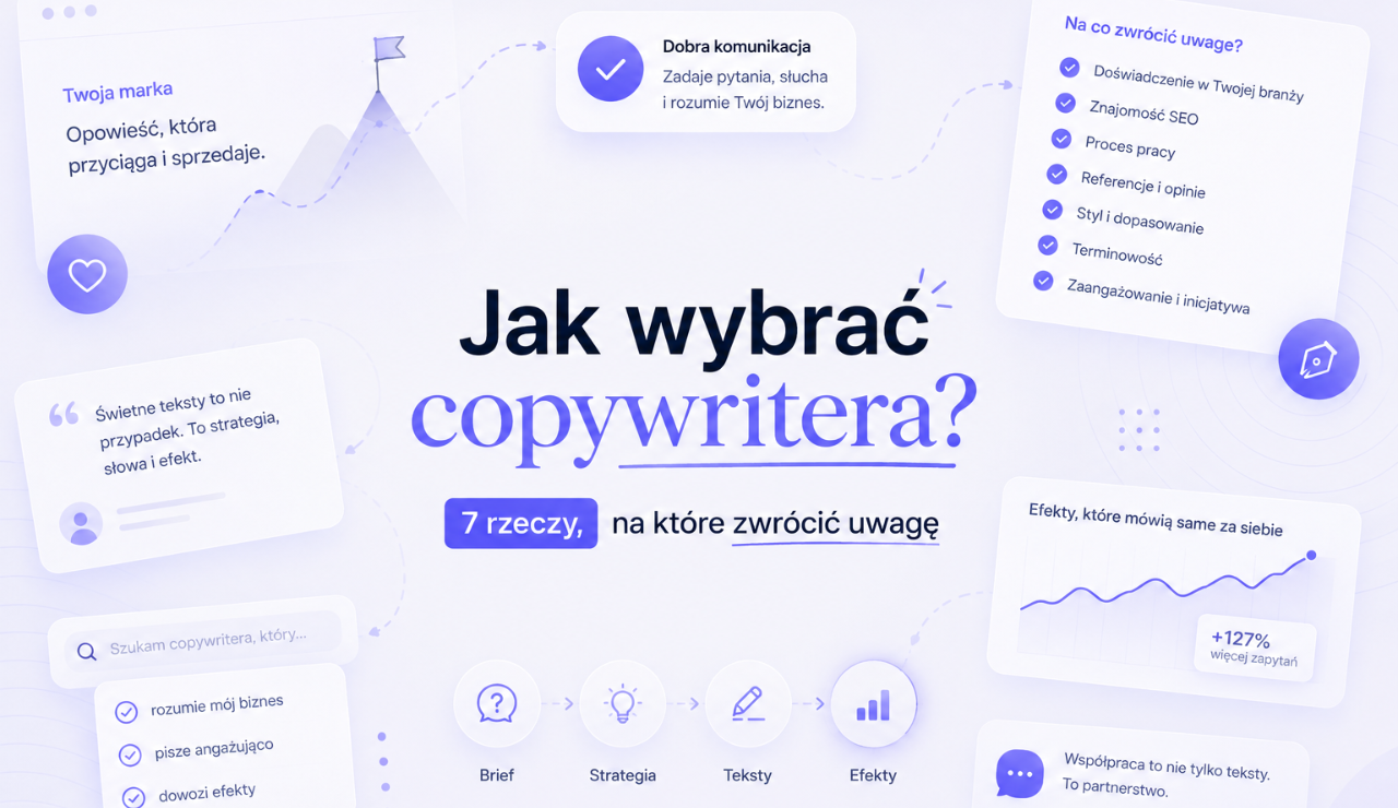 jak wybrać copywritera