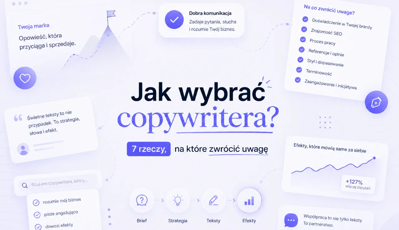 jak wybrać copywritera