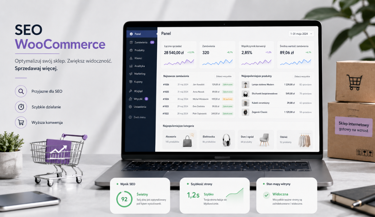 SEO WooCommerce – Pozycjonowanie dla sklepów na WooCommerce