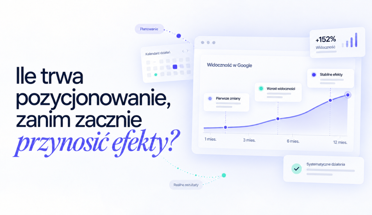 Ile trwa pozycjonowanie SEO, zanim zacznie przynosić efekty?