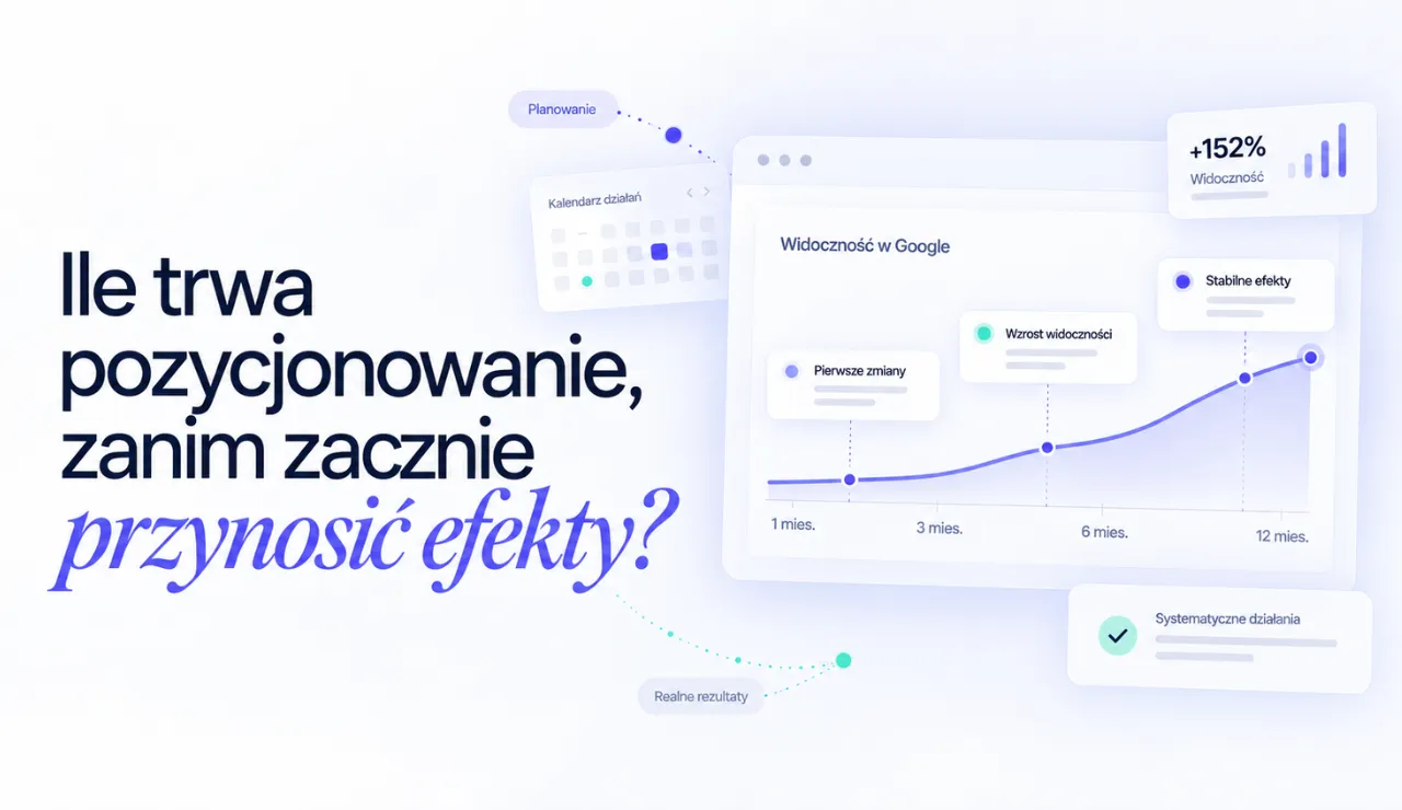 ile trwa pozycjonowanie SEO