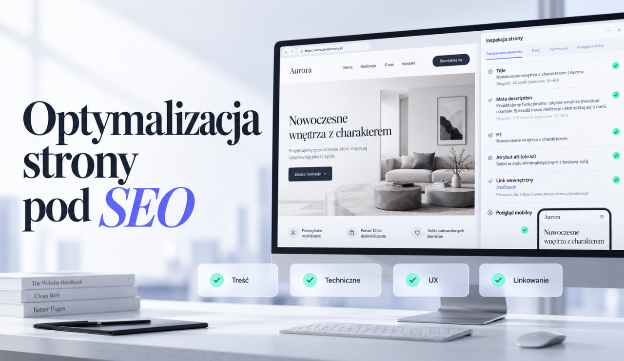 Optymalizacja strony pod SEO