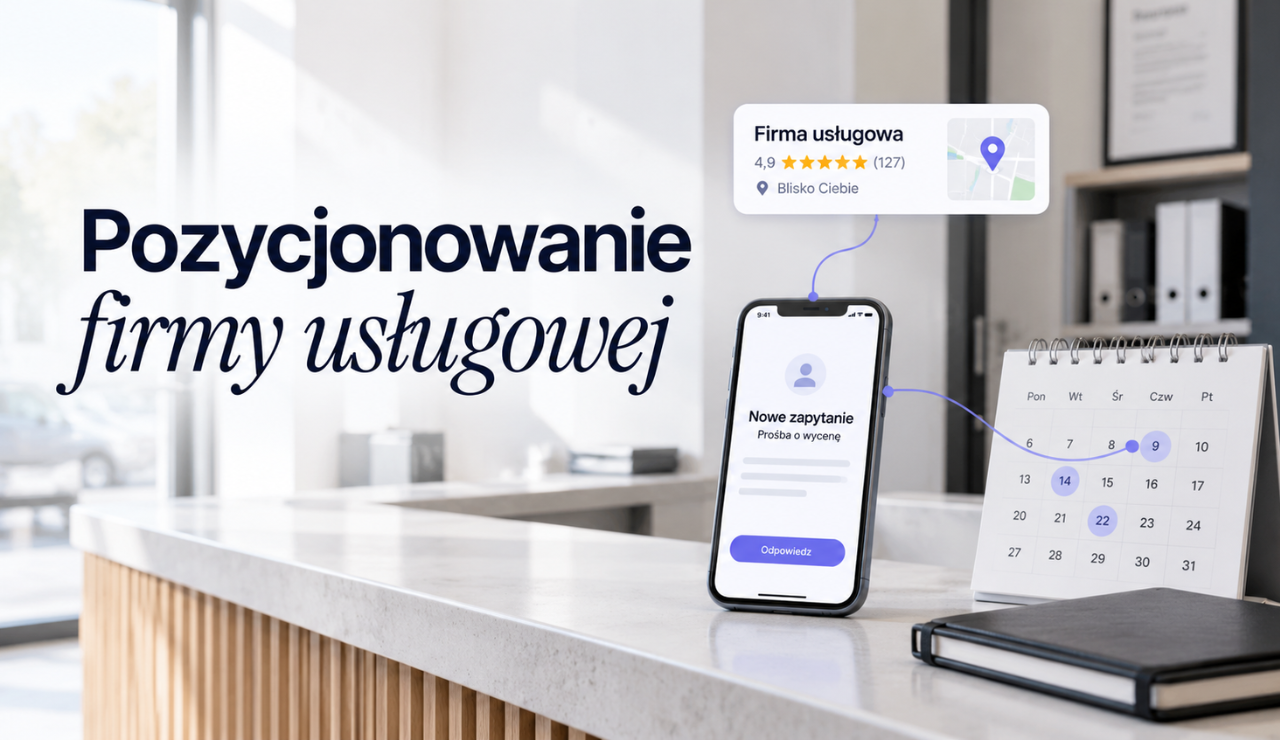 Pozycjonowanie firmy usługowej