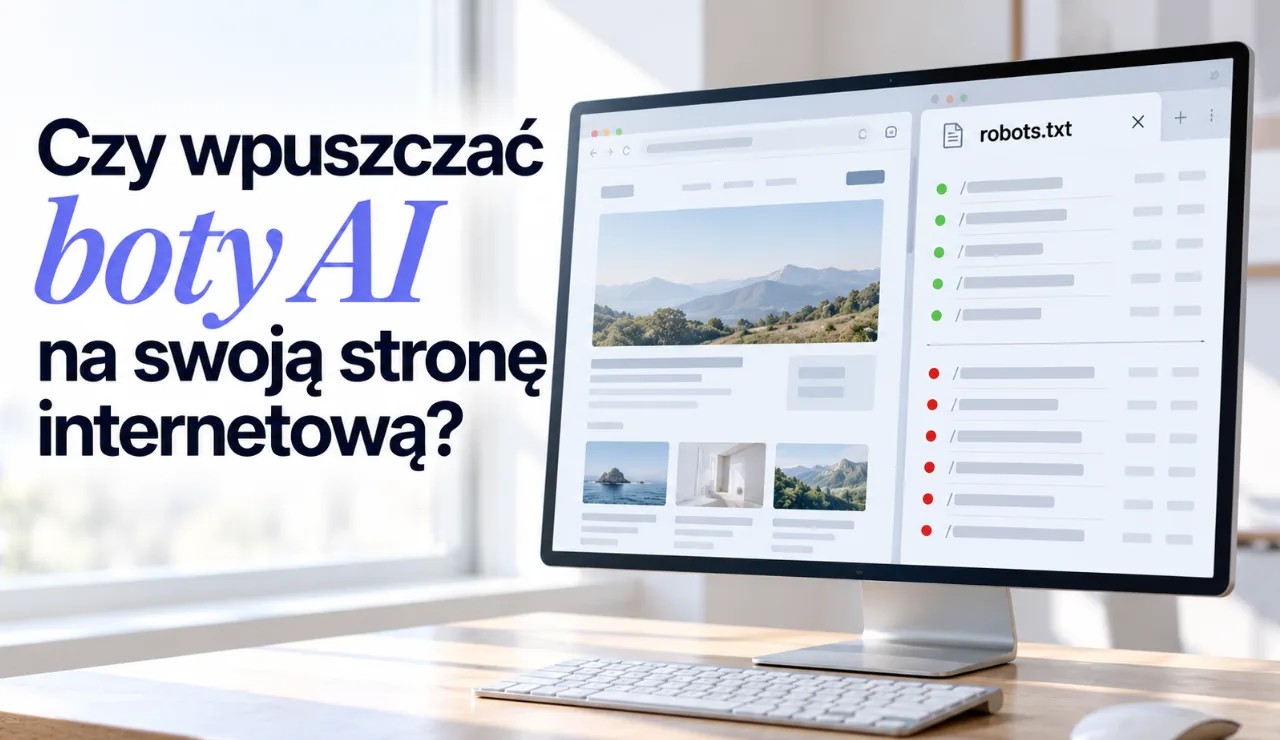 Boty AI na stronie - wpuszczać czy blokować